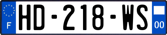 HD-218-WS