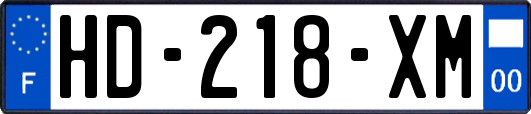 HD-218-XM