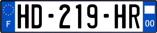 HD-219-HR