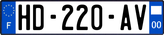 HD-220-AV