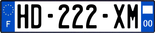 HD-222-XM