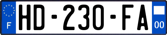 HD-230-FA