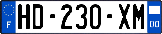 HD-230-XM