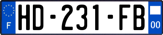 HD-231-FB