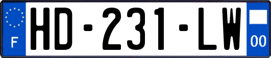 HD-231-LW