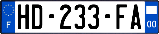 HD-233-FA
