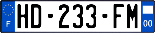 HD-233-FM