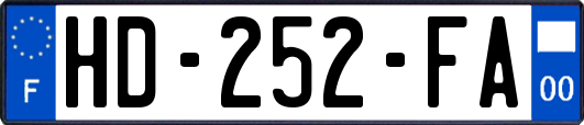 HD-252-FA