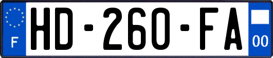 HD-260-FA