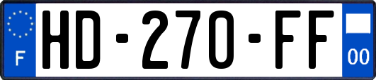HD-270-FF