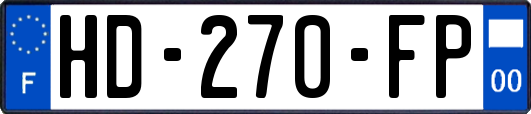 HD-270-FP