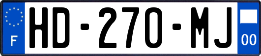 HD-270-MJ