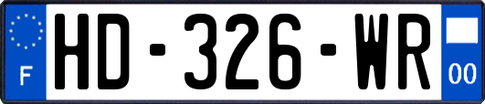 HD-326-WR