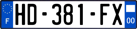 HD-381-FX