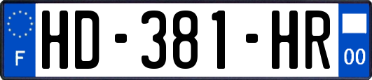 HD-381-HR