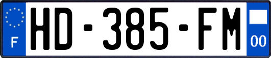 HD-385-FM