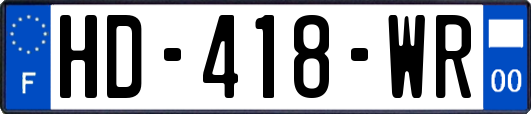 HD-418-WR