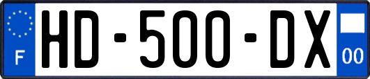 HD-500-DX