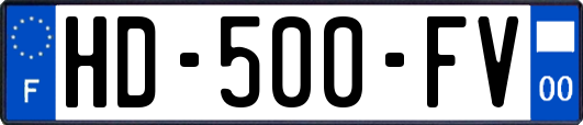 HD-500-FV