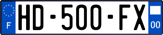 HD-500-FX