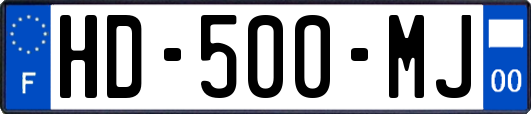 HD-500-MJ