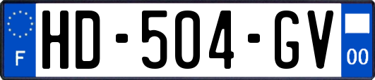 HD-504-GV