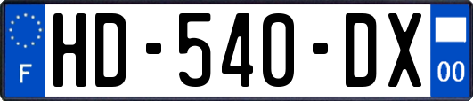 HD-540-DX