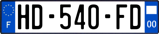 HD-540-FD