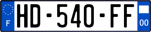 HD-540-FF
