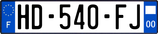 HD-540-FJ