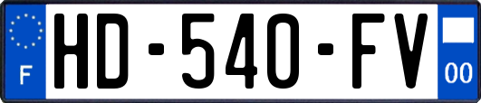 HD-540-FV