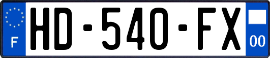 HD-540-FX