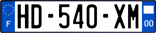 HD-540-XM