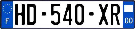 HD-540-XR