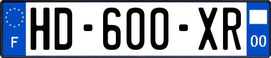 HD-600-XR