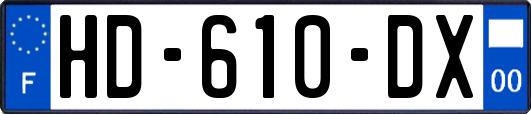 HD-610-DX