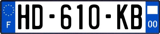 HD-610-KB