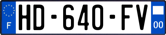 HD-640-FV