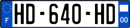 HD-640-HD