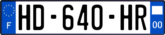 HD-640-HR
