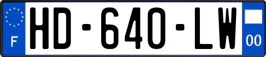 HD-640-LW