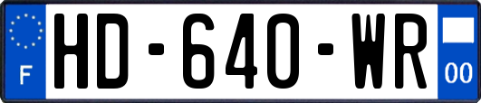 HD-640-WR