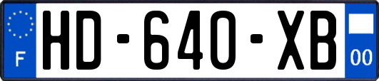 HD-640-XB