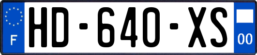 HD-640-XS