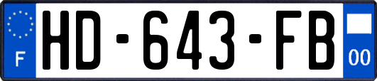 HD-643-FB