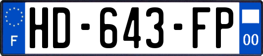 HD-643-FP