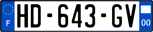 HD-643-GV