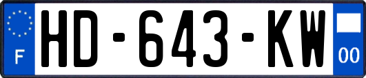 HD-643-KW