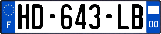 HD-643-LB