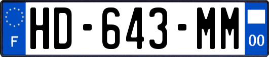 HD-643-MM
